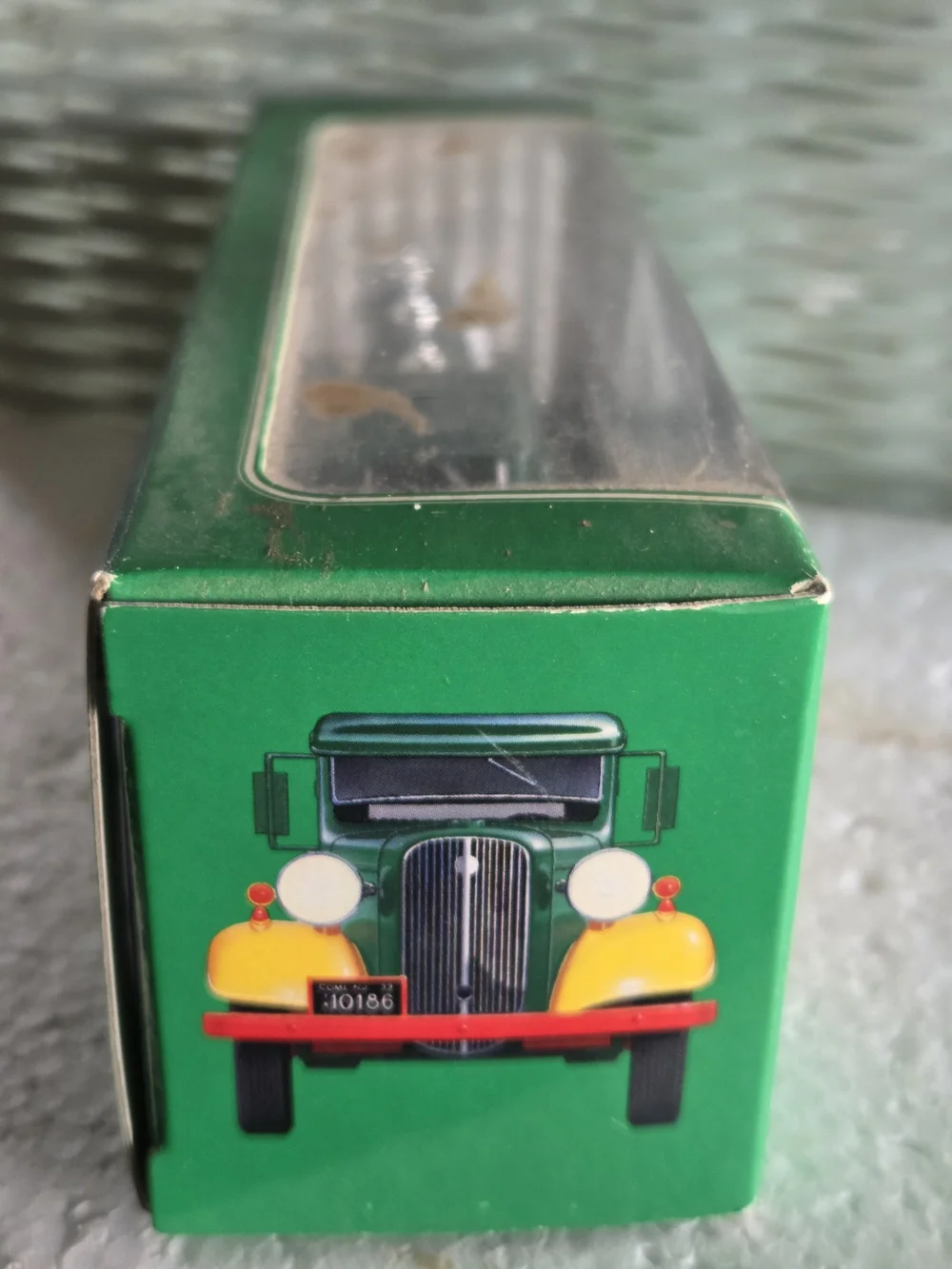 Hess Green & Yellow Miniature First Truck Toy - 2000